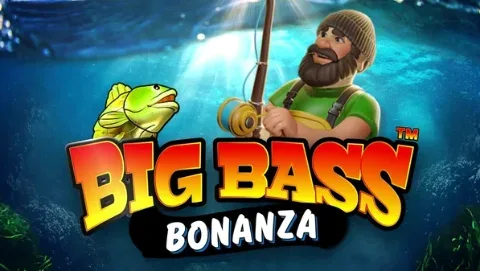 Big Bass Bonanza visser met grote vis