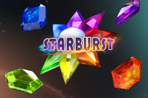 Starburst kleurrijke ruimte edelstenen slot